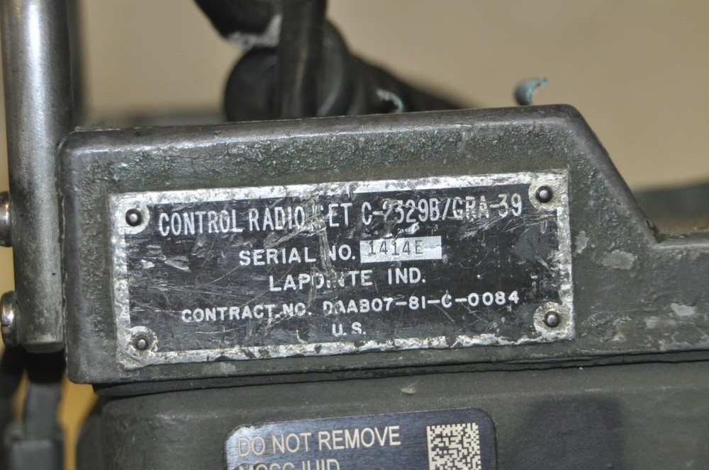 Control Radio Set C-2328B/GRA-39 & C-2329B/GRA-39