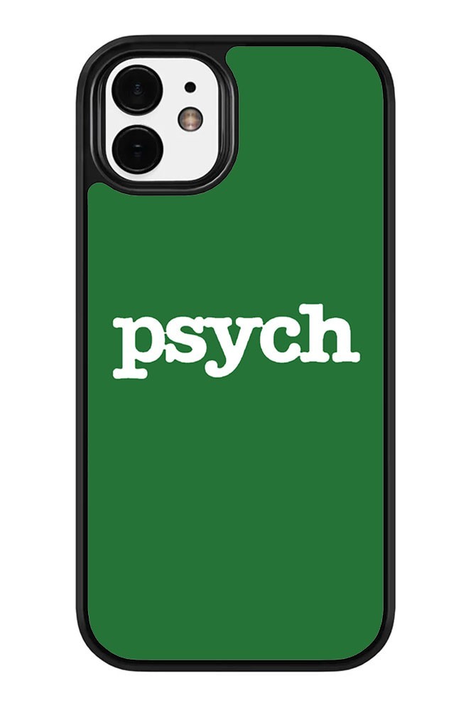 Psych Logo Premium Soft Rubber iPhone Case