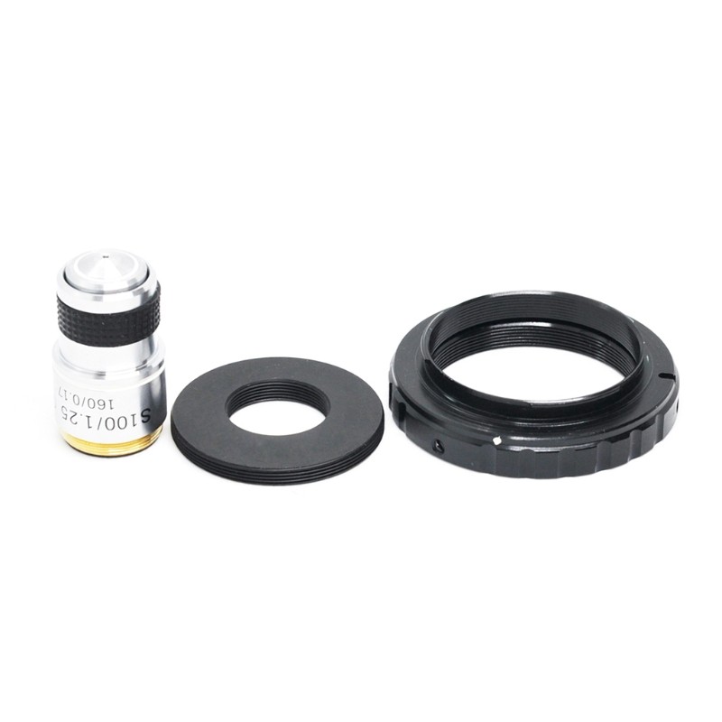 Lens Adapter For Microscopio Objective lens to M42 Mount Inside Thread