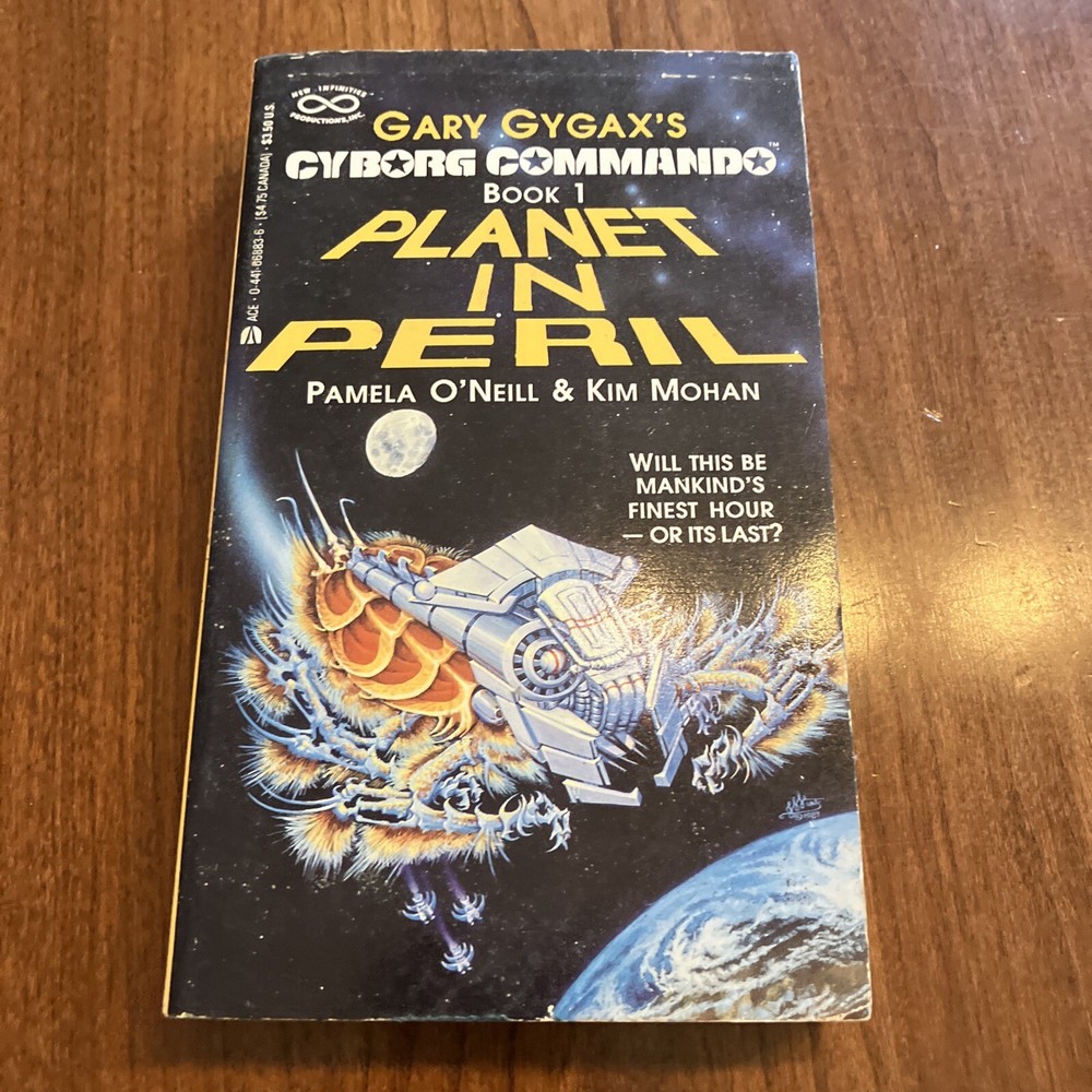 Gary Gygax - Cyborg Commando #1 - Planet in Peril