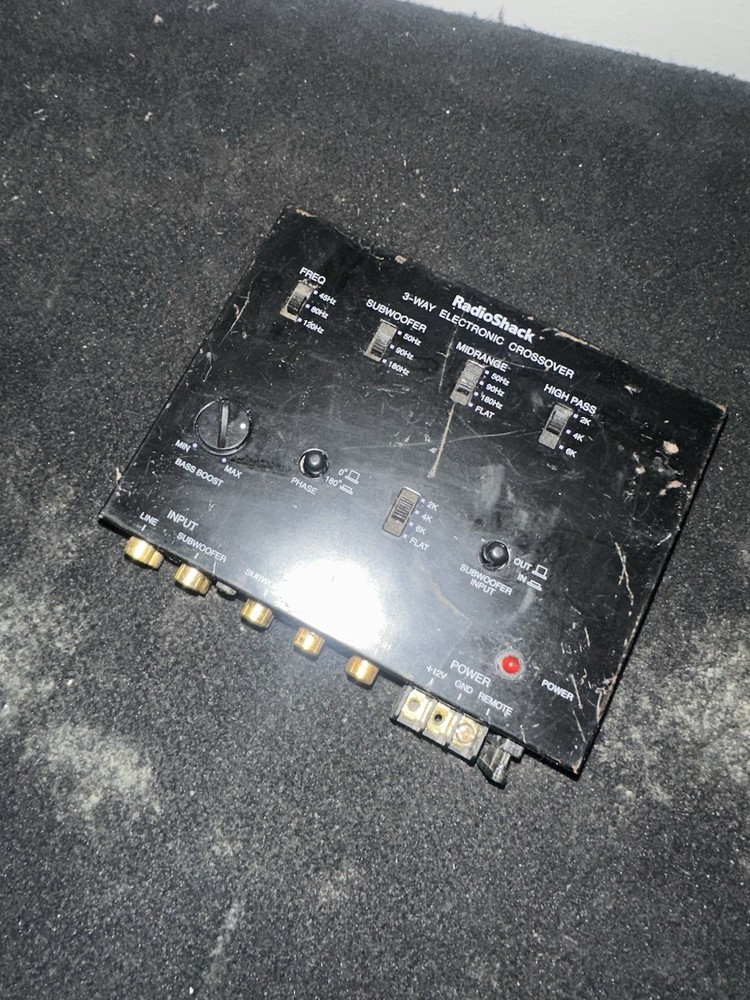 Radioshack - Audio Control Three Way Crossover