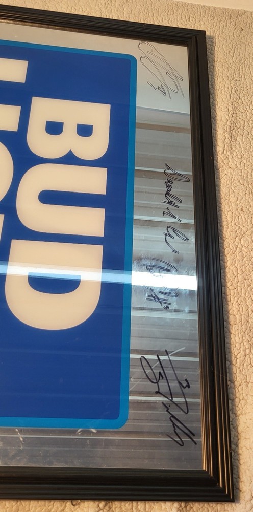BUD LIGHT BAR MIRROR 34X26