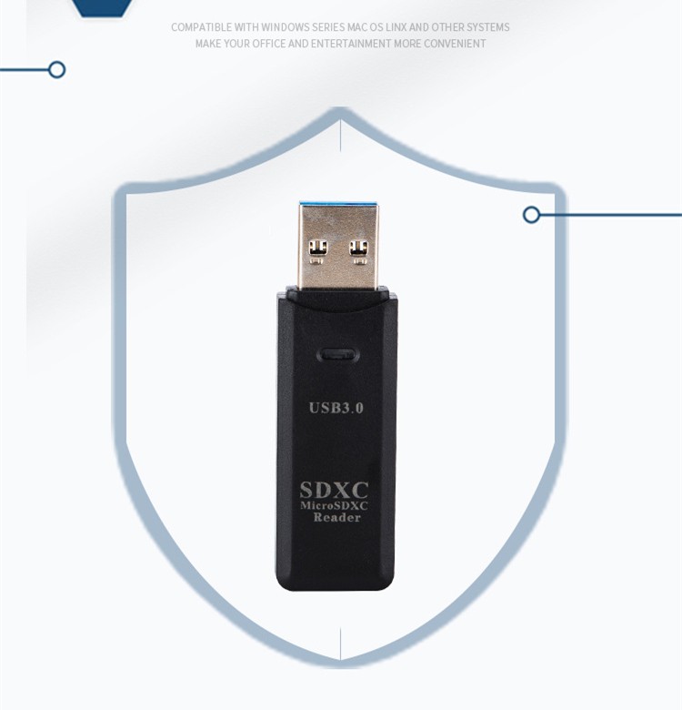 USB3.0 SD Card Reader for PC Micro SD Card to USB Adapter for Camera Memory C