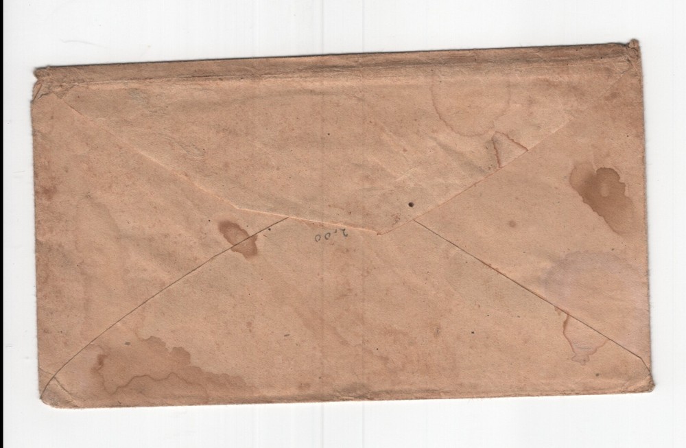 CONFEDERATE STATES CSA SC#7 - 2 SINGLES ON 1863 RICHMOND VA COVER