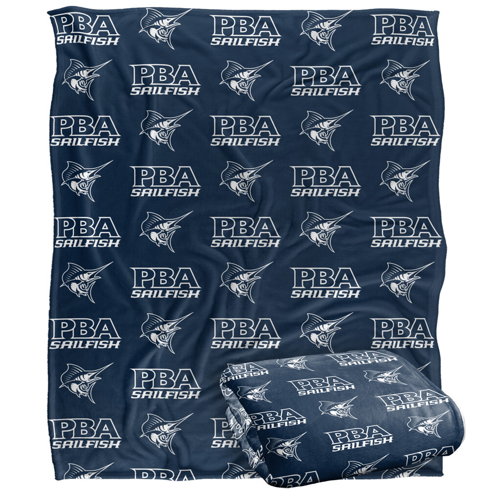 Palm Beach Atlantic University Logo Pattern Silky Touch Super Soft Throw Blanket