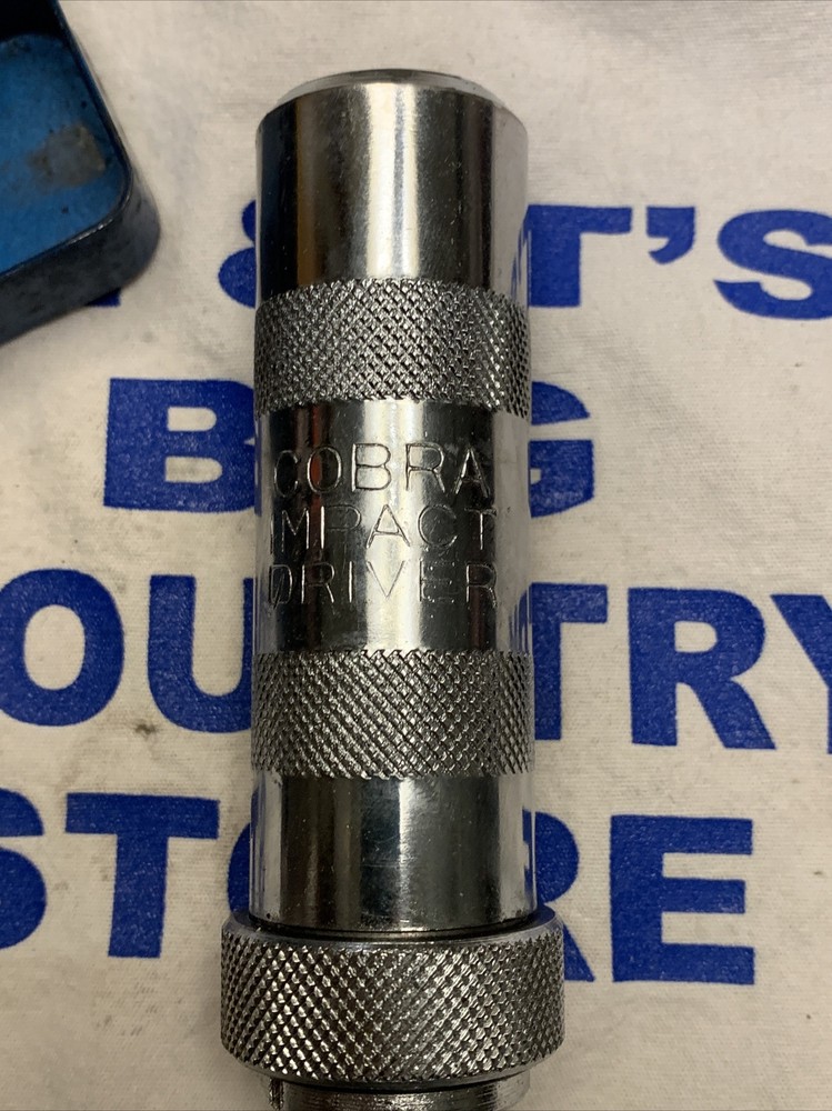 Cobra 3/8" Drive Impact Driver w/ Bits in Case
