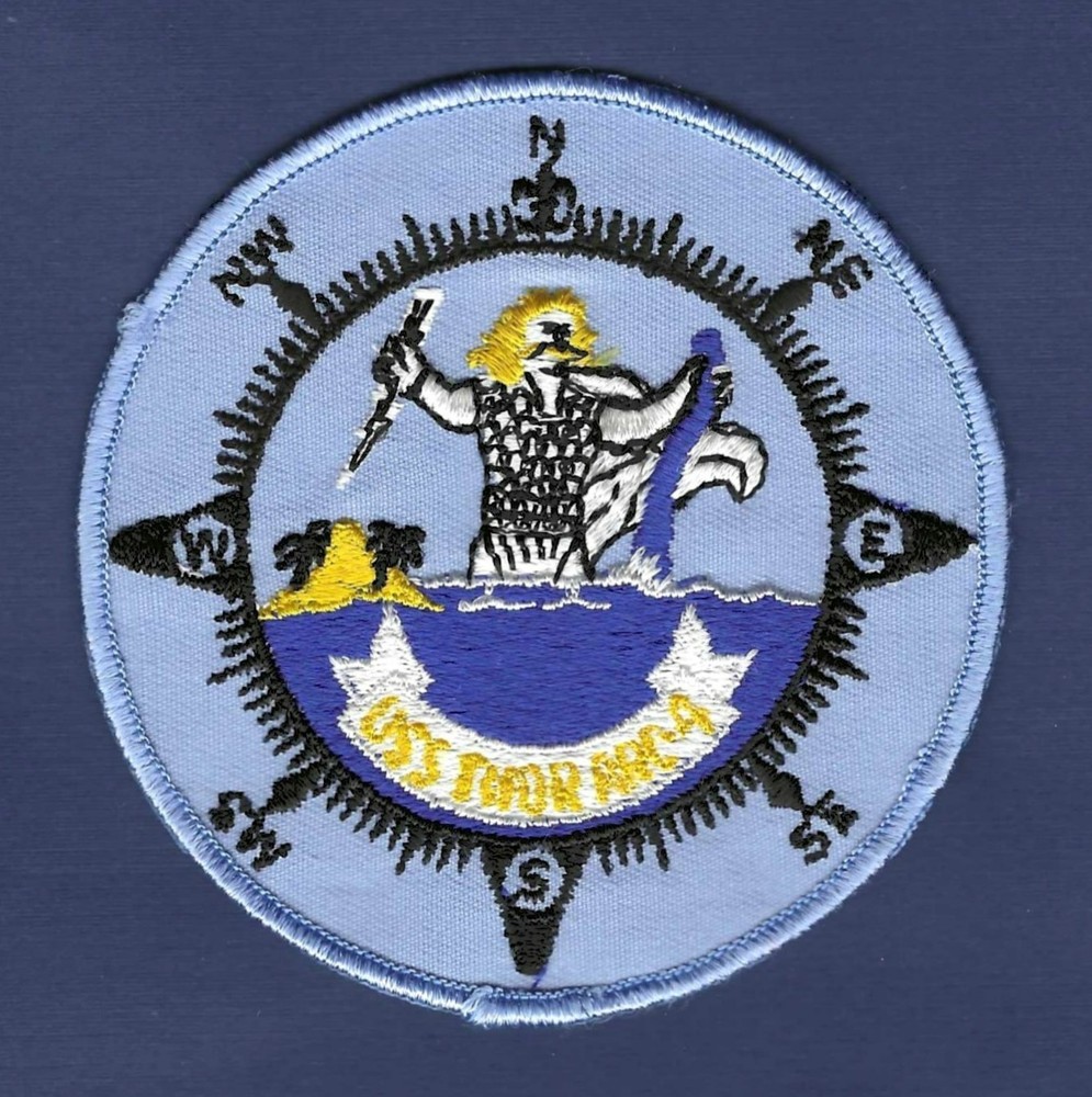 USS THOR ARC-4 Cable Repair Ship's Crest Patch
