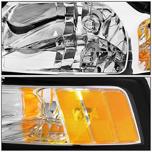 Driver Left Headlight Assembly Replacement for 1999-2004 Ford Mustang