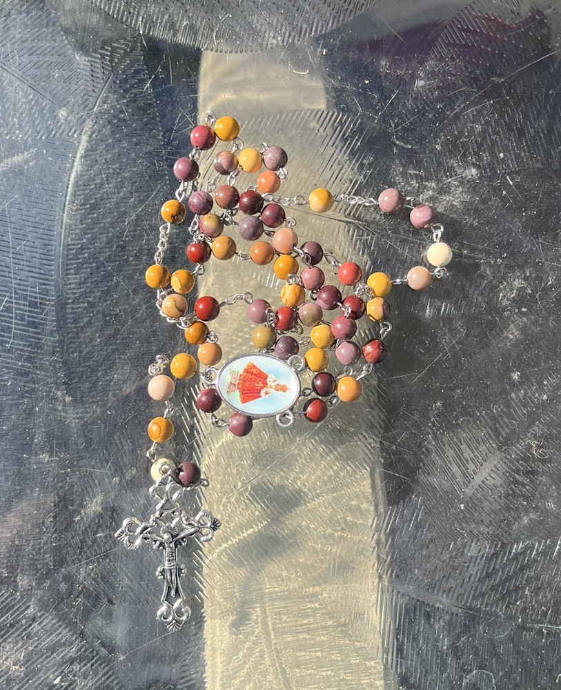Mookaite Jasper Rosary