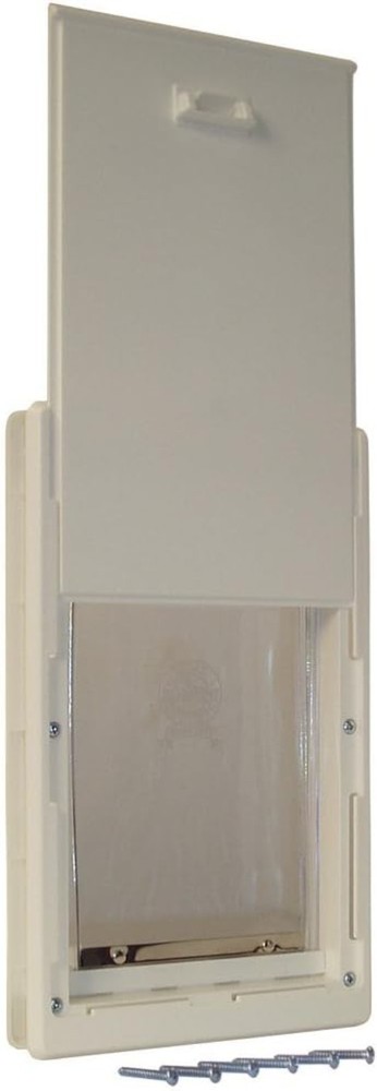 Medium Cat Door with Telescoping Frame - Soft Flap for Easy Access, 7" x 11.25"