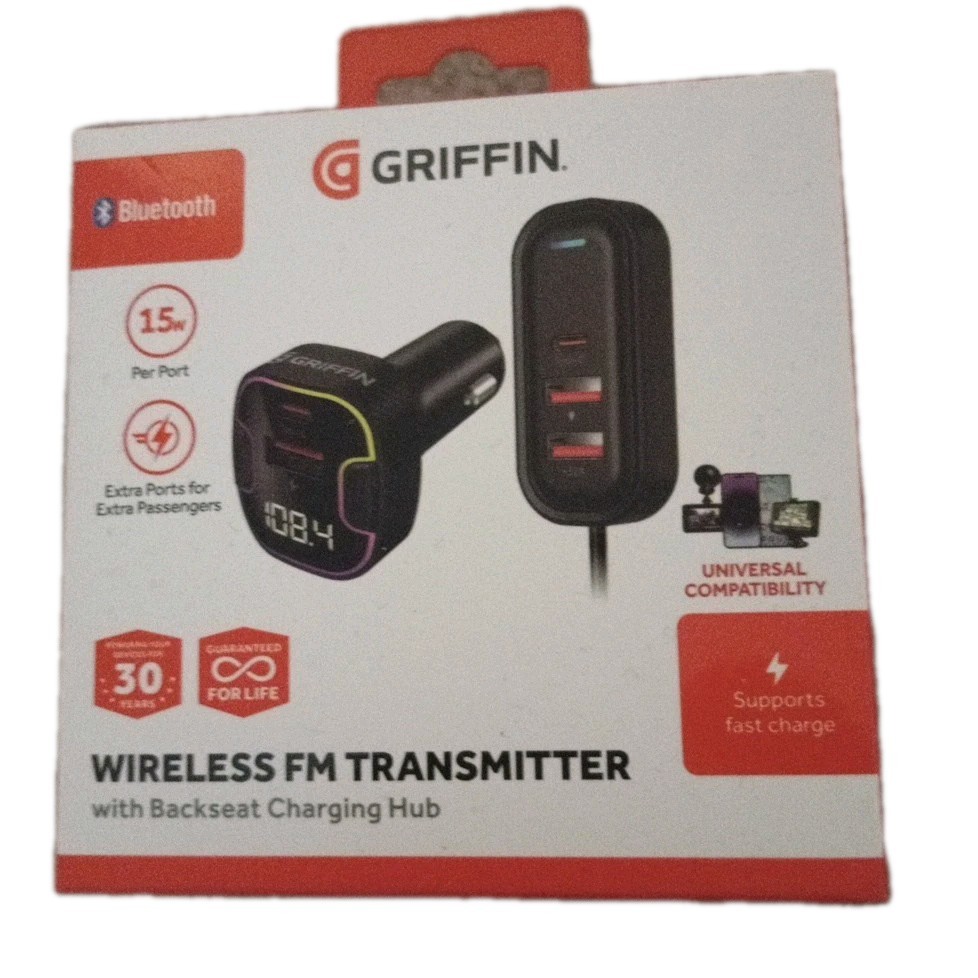 Griffin iTrip PSP Wireless FM Audio Transmitter With Backseat Charging Hub