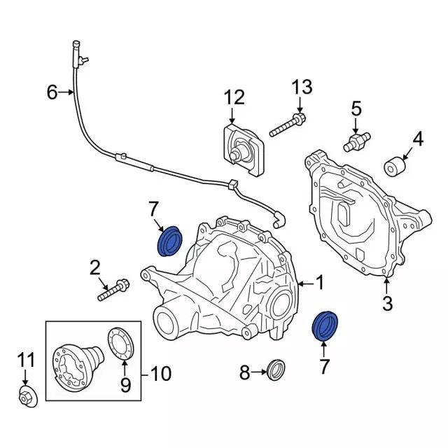 Genuine Seal AL3Z-4B416-A