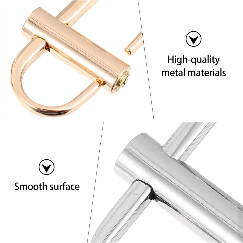 4 Pcs Chain Strap Adjustment Buckle Length Adjuster Adjustable Bag