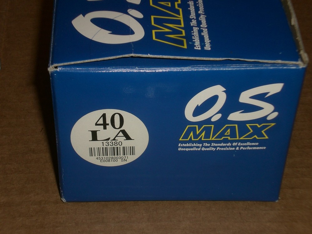 OS MAX 40 LA Model Airplane Engine Old Stock