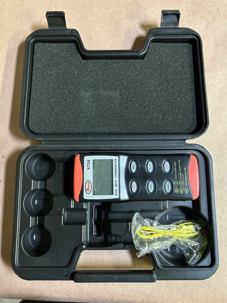 Dwyer 472A Dual Input Thermocouple Thermometer.