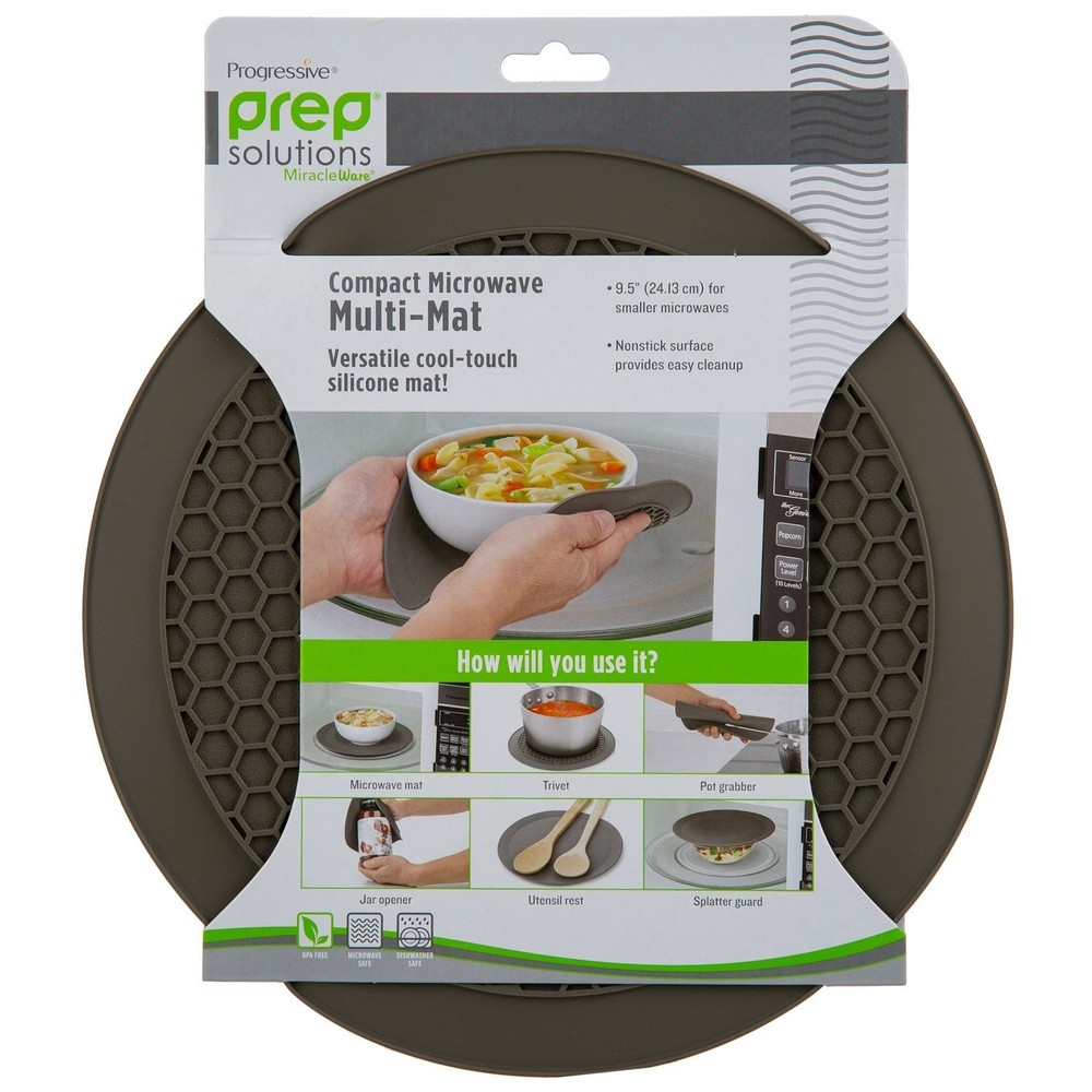 Progressive Prep Solutions Microwave Multi-Mat 9.5-Inch Silicone Microwave NIP