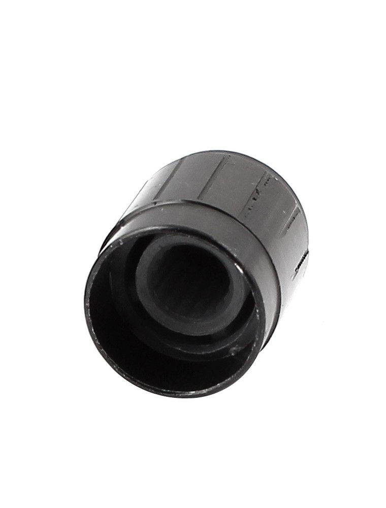 9pcs Black Metal Potentiometer Switch Control Rotary Knobs for 5.5mm Dia Shaft