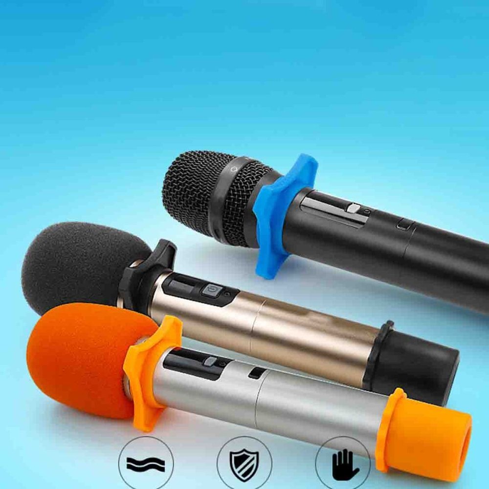5pcs Anti Roller Ring Microphone Ring Wireless Microphone Ring Mic