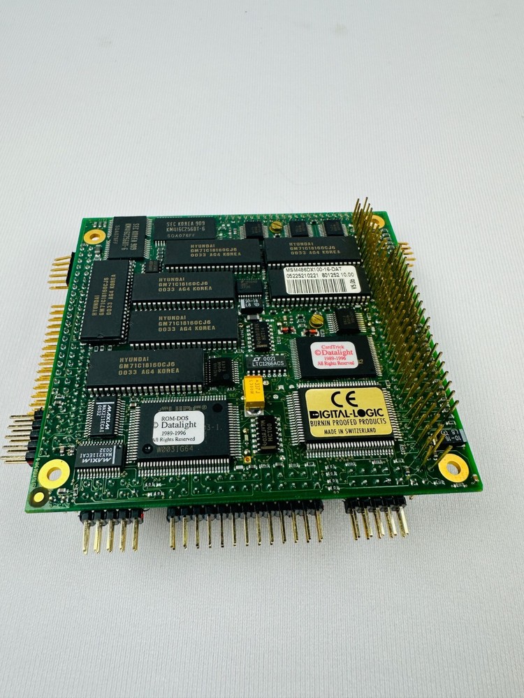 Digital Logic MSM486DX100-16-DAT CPU Board