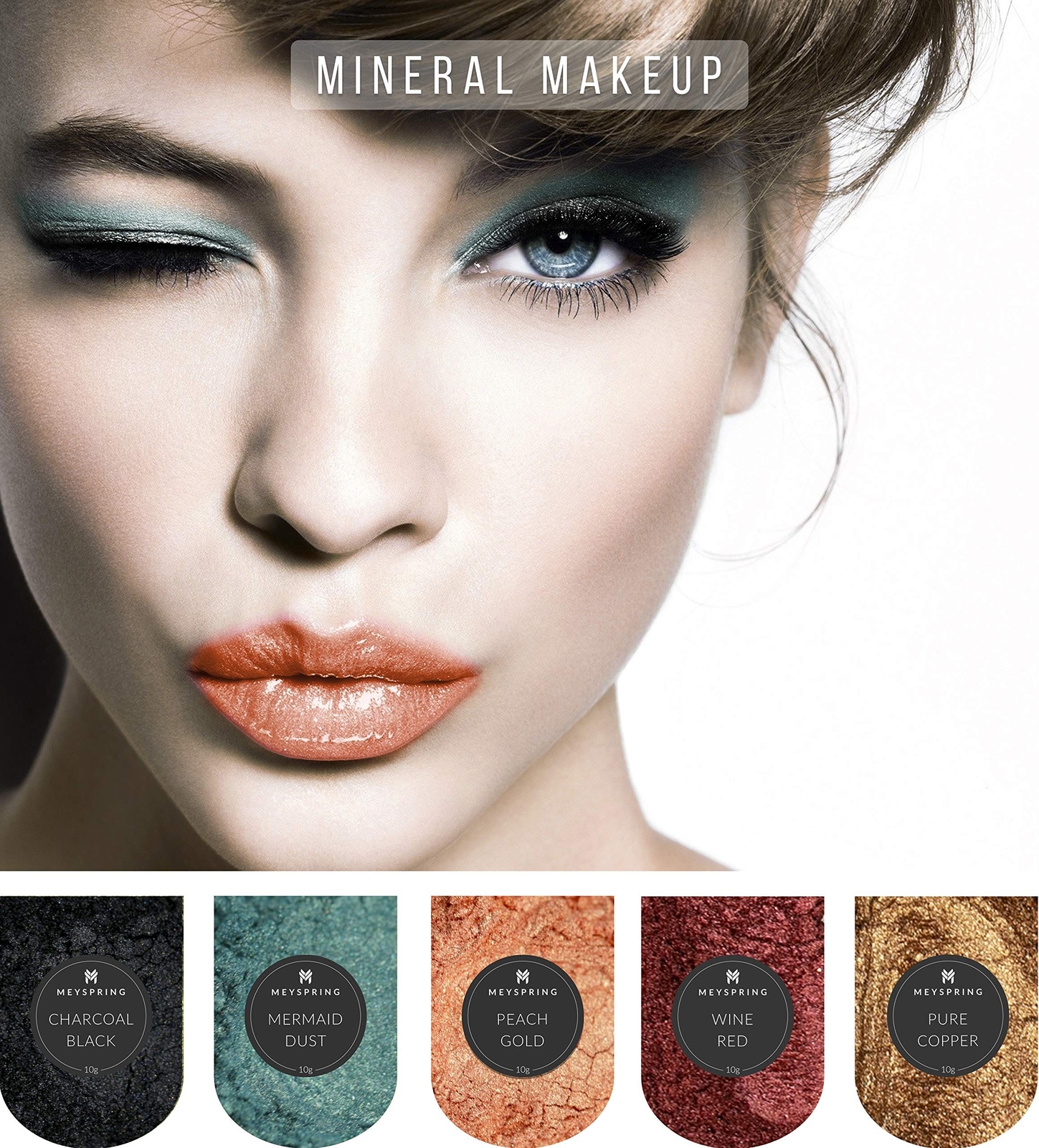 MEYSPRING 2Tone Collection Mica Powder Set - Epoxy Resin Color Pigment Resin Dye