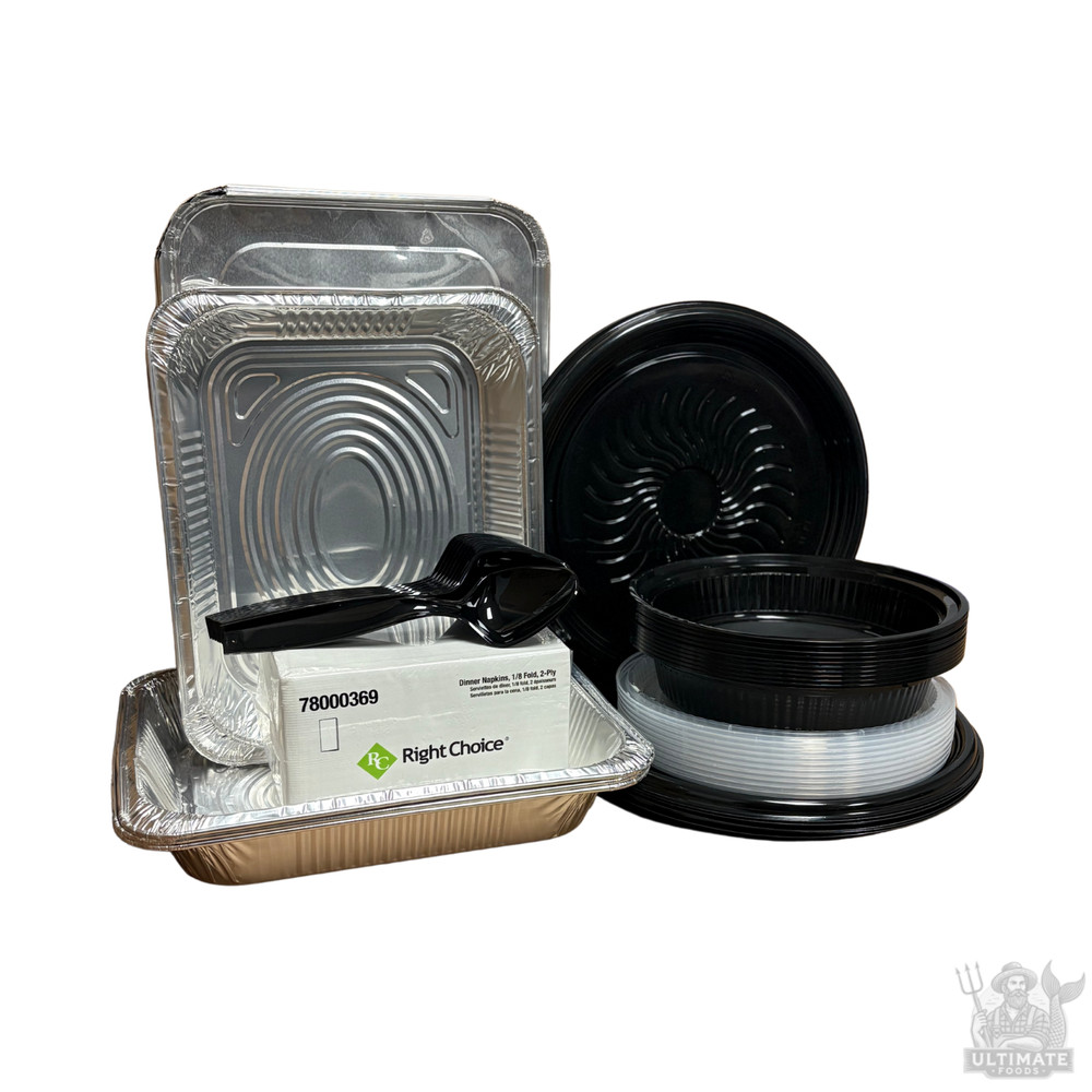 Party Serving Bundle, Choose Pan Depth