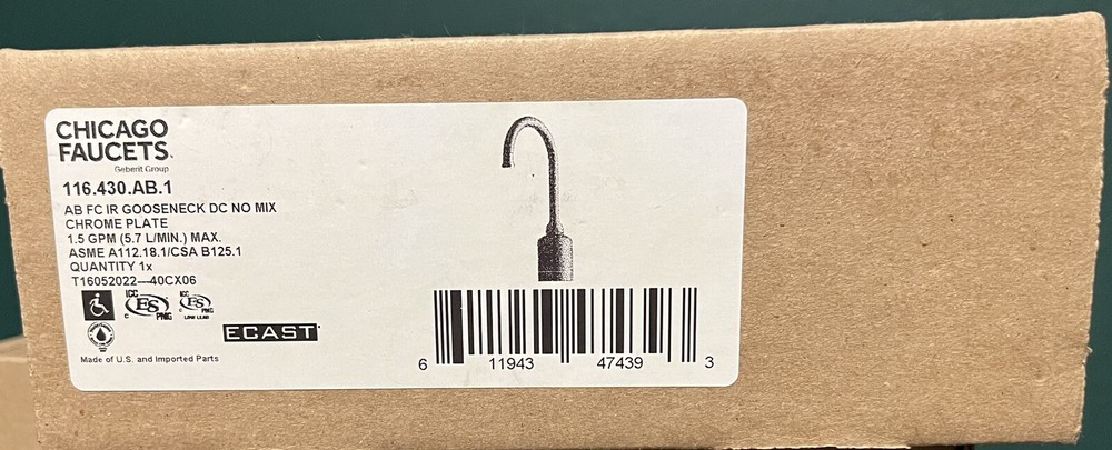 Touchless Chrome Faucet