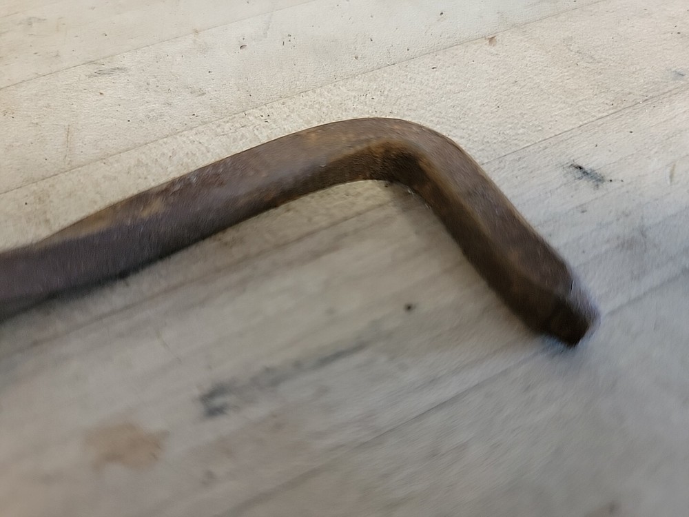 Rustic Wrought Iron antique gate or barn door latch or hook