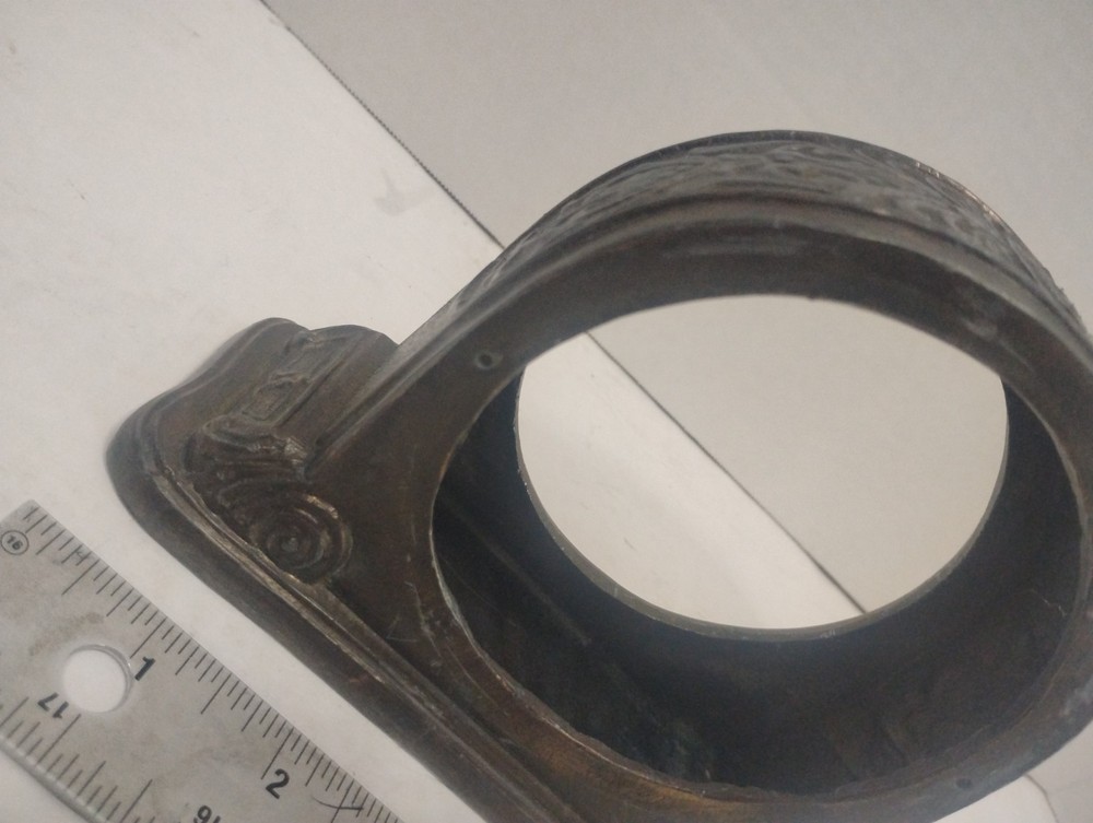 Vintage Metal Mantel Clock Casing