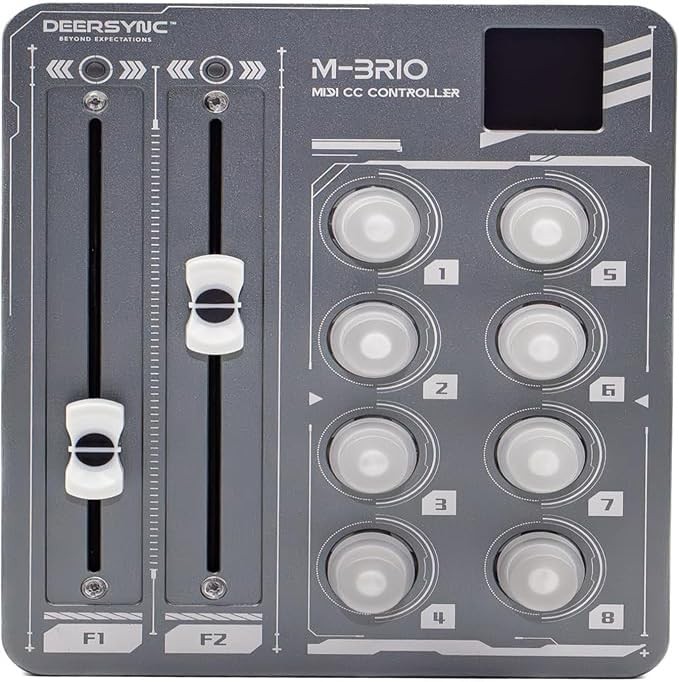 M-BRIO MIDI CC Controller