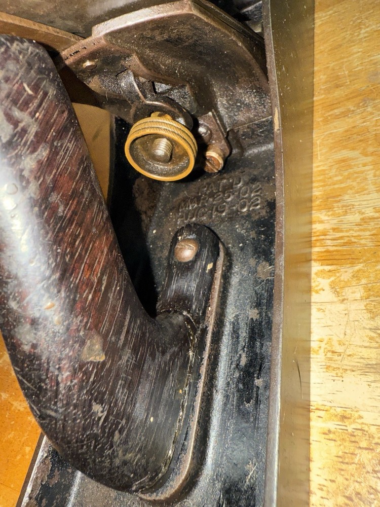 Stanley No 8 Bailey Jointer Plane Type 9 (1902-07) Smooth Bottom Serviced-Sharp