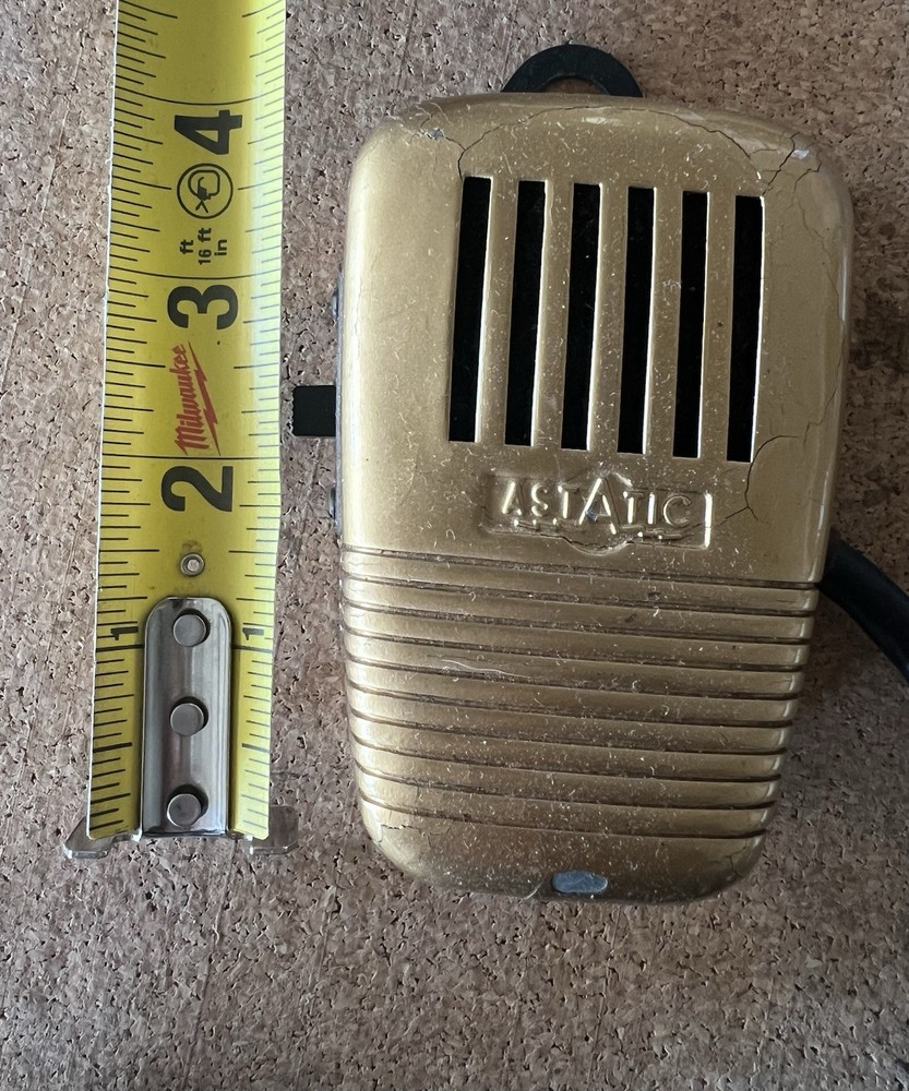 Vintage Astatic Model CCS Mic Microphone
