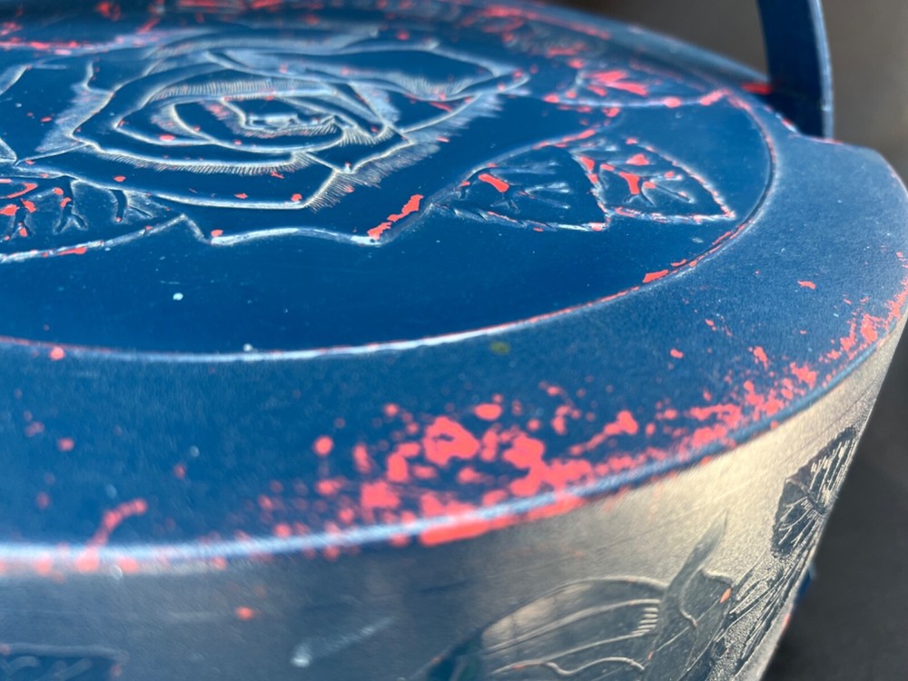 Vintage Embroidery & Carry / Storage Case