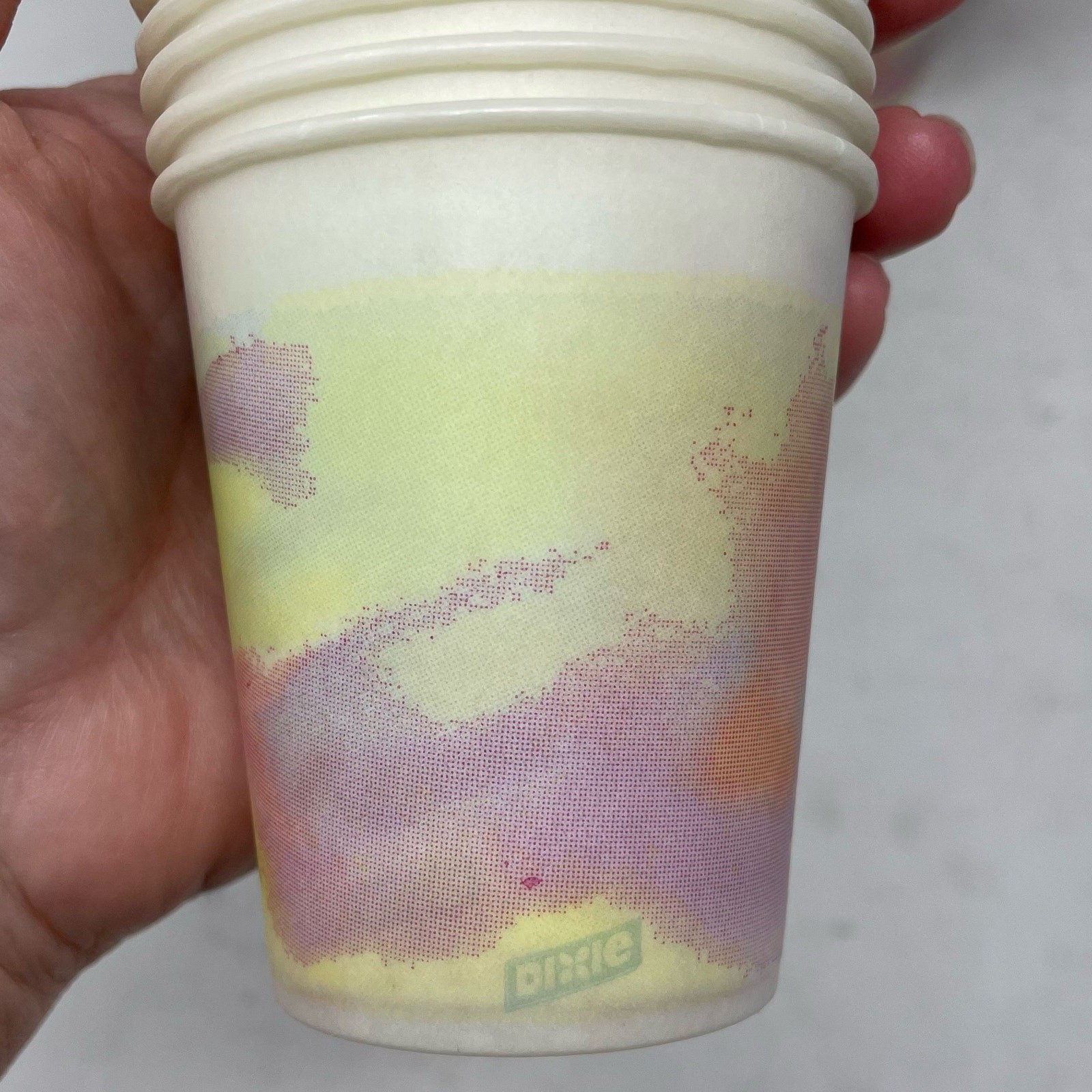 Dixie 3oz Paper Cold Cups Bathroom Refill 373 Vintage No. 58 Aurora