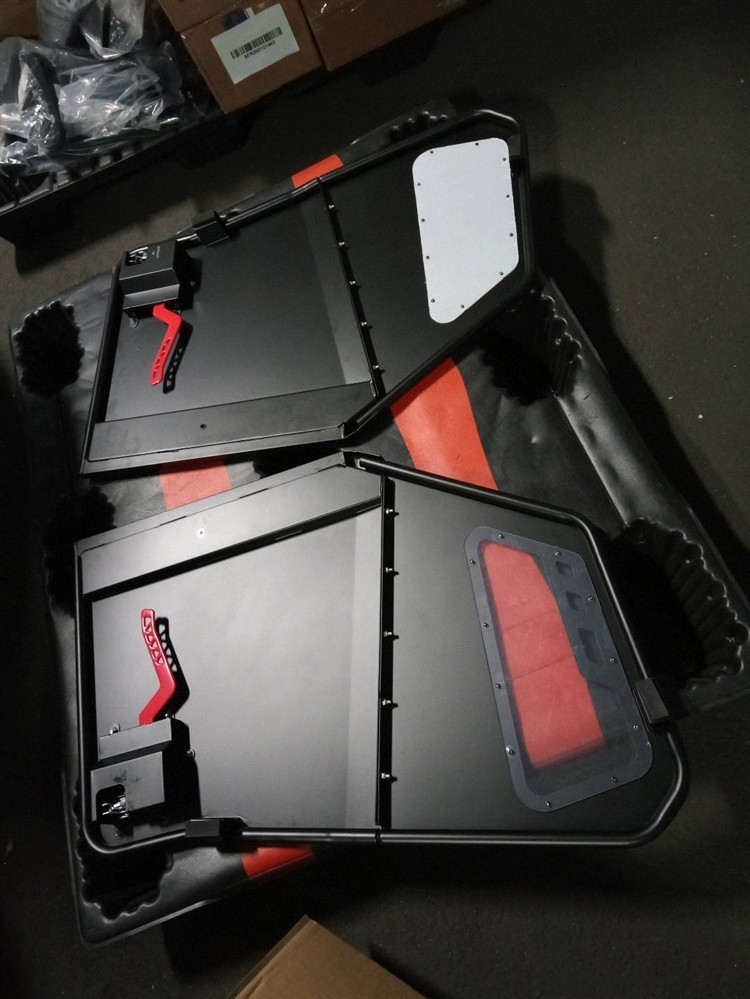 Heavy Duty Aluminum Front & Rear Half Door For CFMOTO UForce 1000 XL 2022-2026