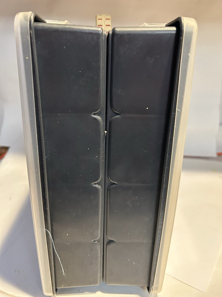 Sewing Thread Dual Case Storage Set Clear Organizer 2 Sided with Thread