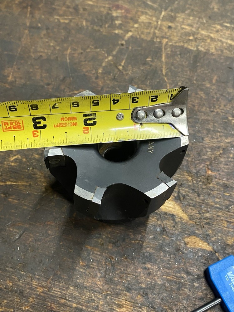 VALENITE Made In Germany INDEXABLE FACE MILL 3” Diameter