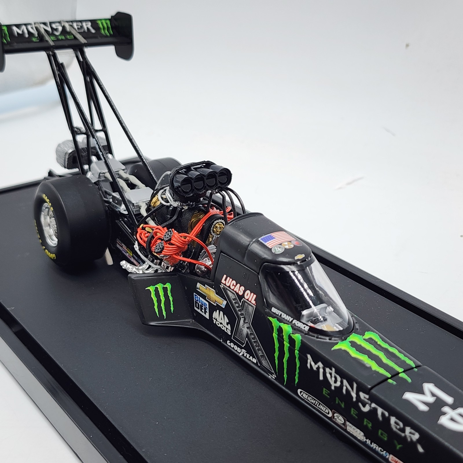 5W Action 1:24 2016 Brittany Force Monster Energy Top Fuel Dragster /1,021 *READ