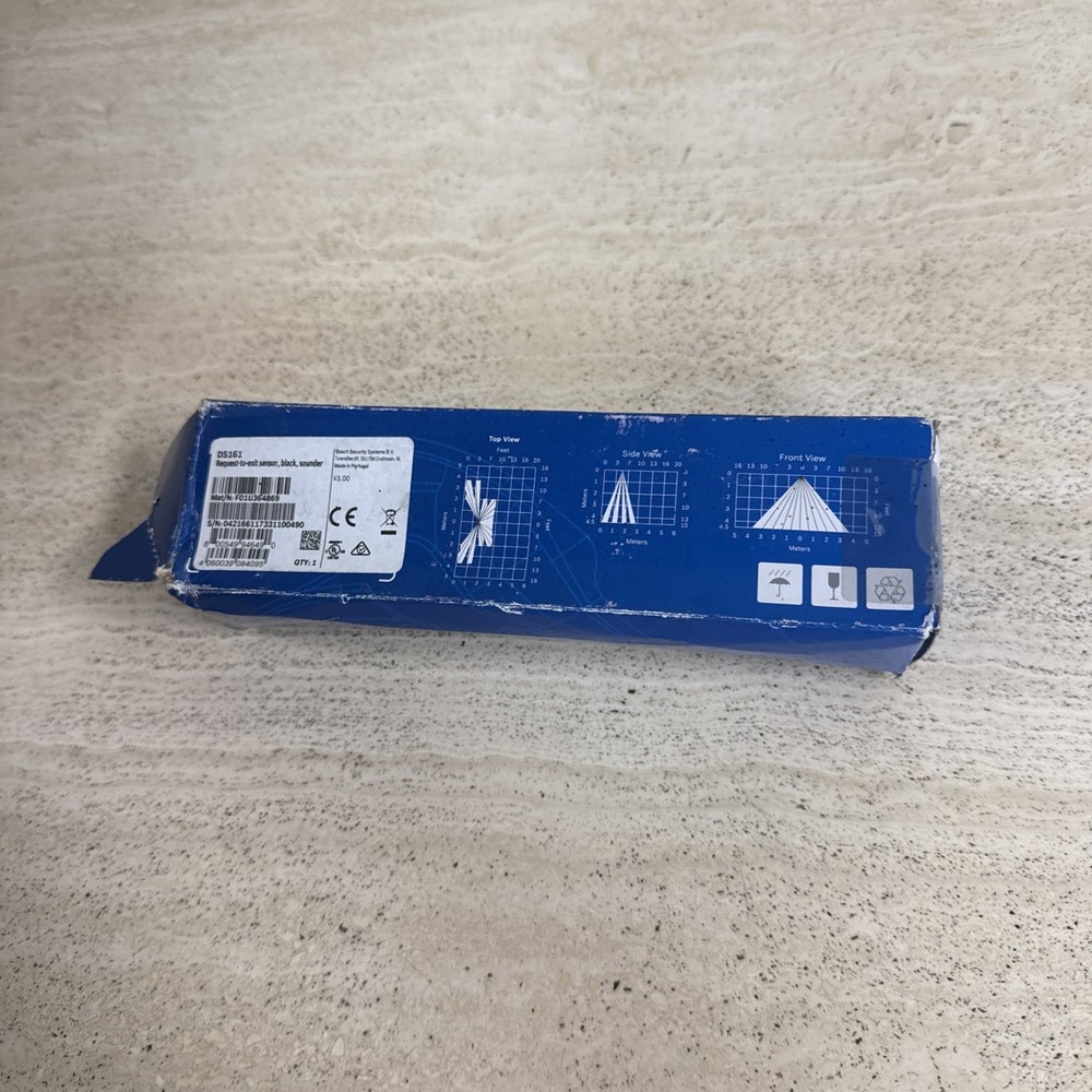 Bosch DS161 High Performance Request-to-Exit PIR Motion Sensor Sounder, Black