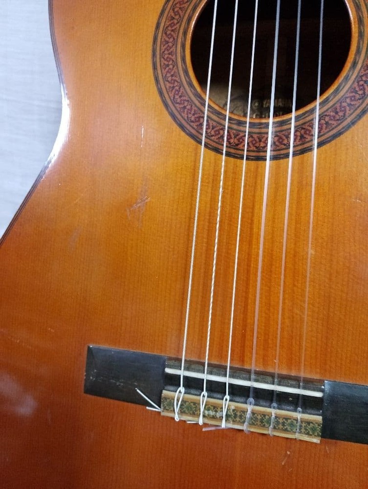 Yamaha G-D Classical Guitar Solid Top Practice Sub With Scratches