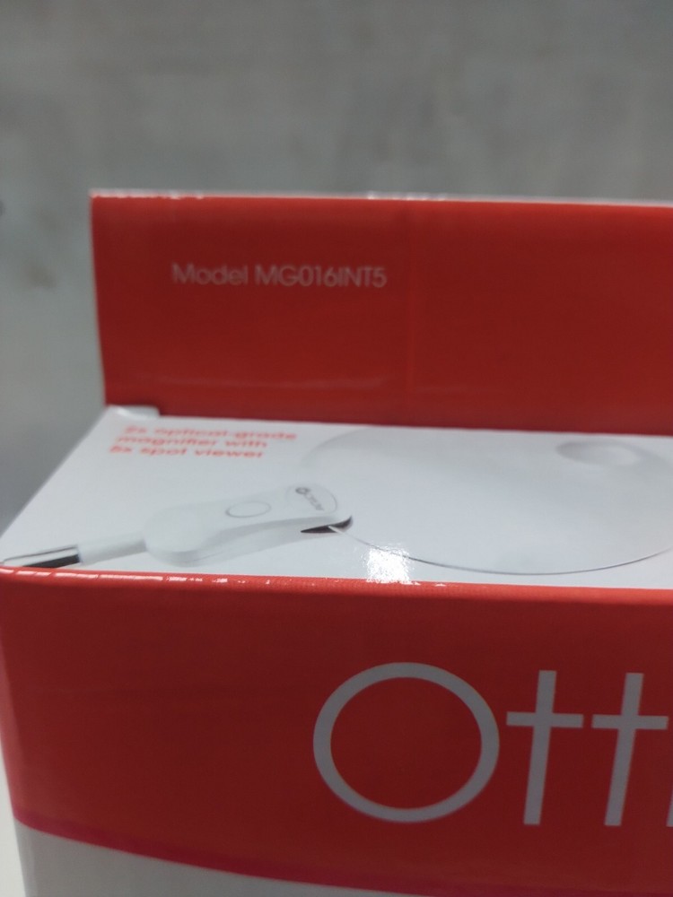 OttLite 5" LED Magnifier w/Clip & Stand #MG016INT5