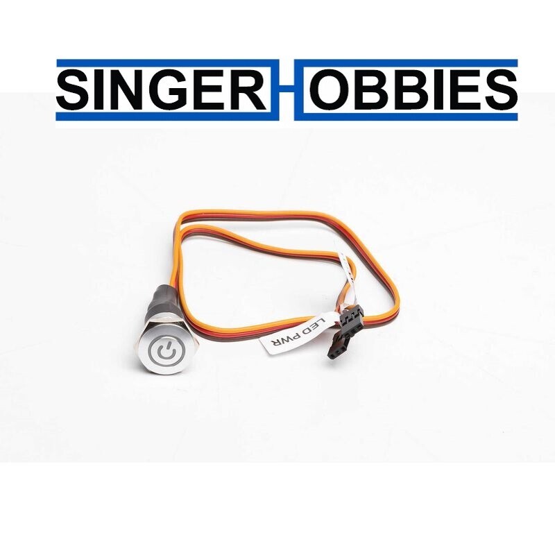 Spektrum SPM9150 PowerSafe Push Button Soft Switch with LED HH