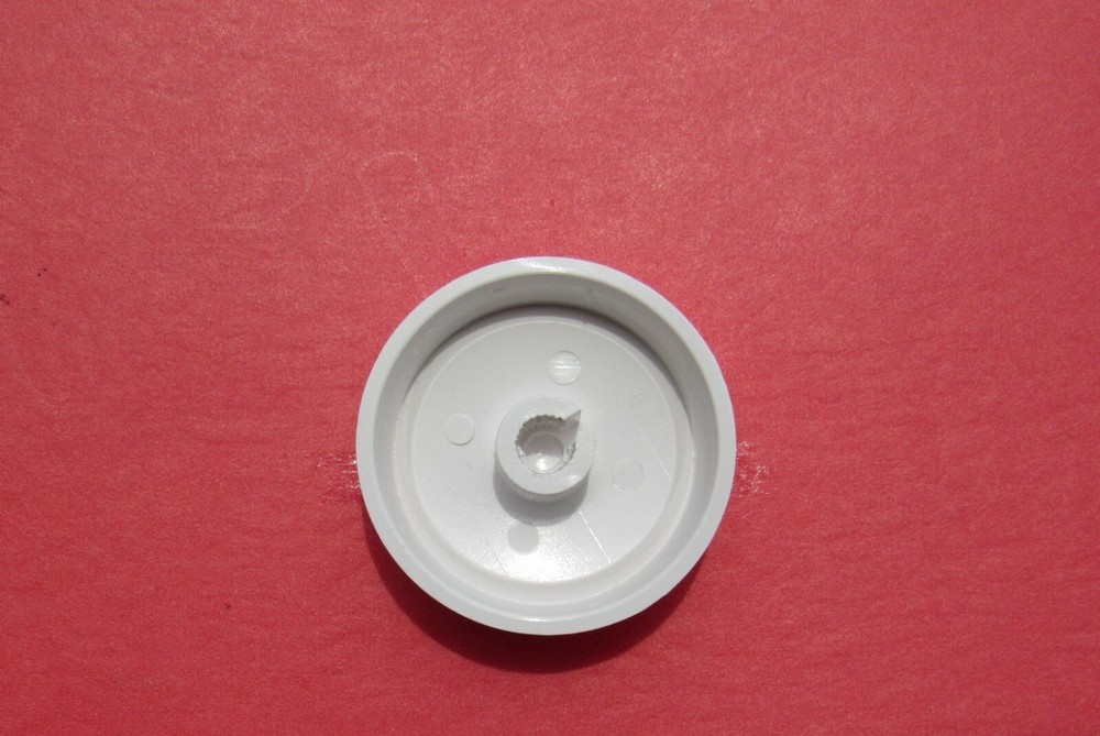 (2) White LUTRON Knobs fits volume control, fan, dimmers, etc