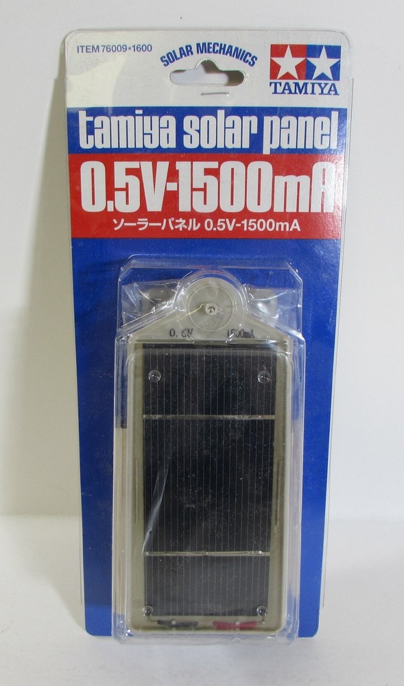 Solar Panel  Tamiya Dynamic Model Educational Solar Panel 0.5V 1500mA 76009 NEW