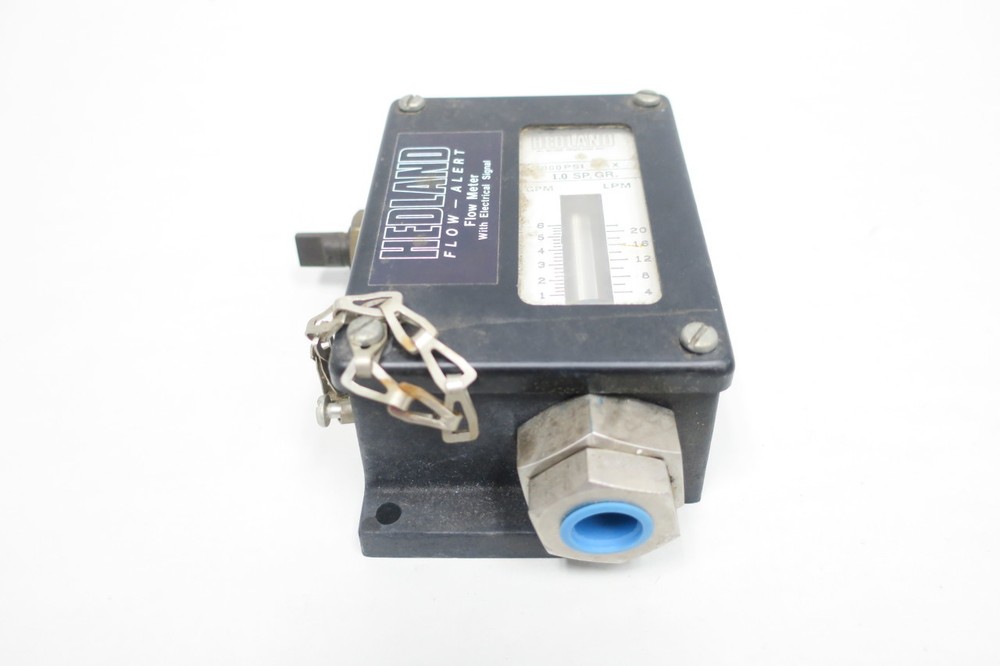 Hedland Flow-alert Variable Area Flow Meter 1-6gpm 1/2in Npt