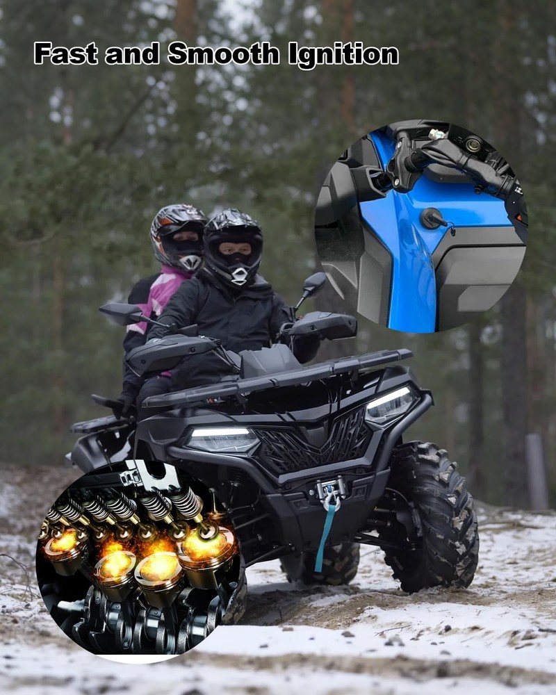 Ignition Switch Lock Kit with Key Replace 9DS-010100-6002, Fit for Cforce 600...