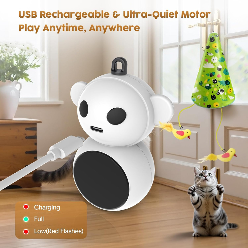 Keep your indoor cat mentally stimulated and physically active