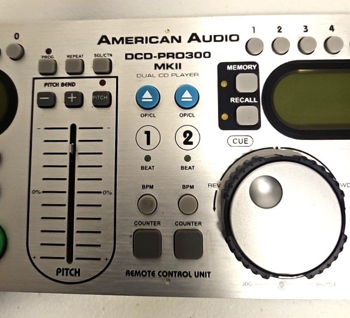 American Audio DCD-PRO300 MKII Remote Control Unit