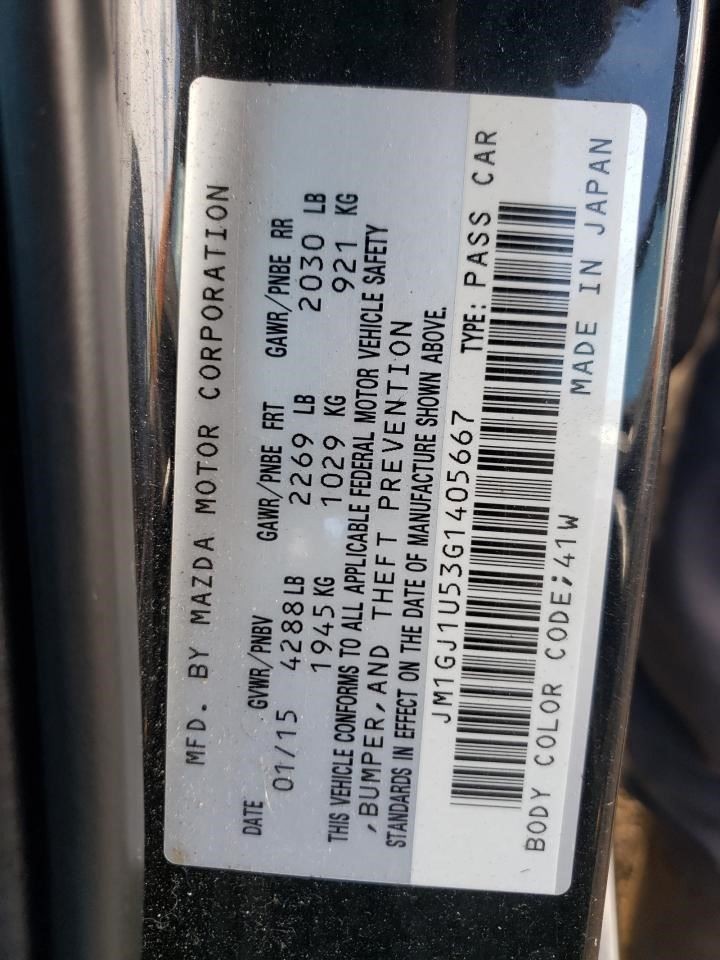 Door Lock Actuator MAZDA 6 2016 OEM