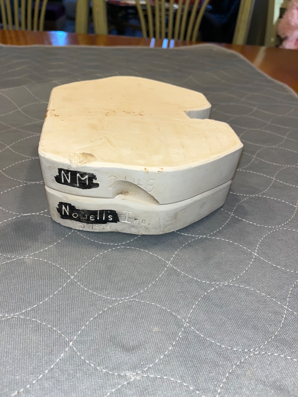 Vintage Ceramic Slip Casting Mold Of Realistic Crab Nowell’s mold 2148