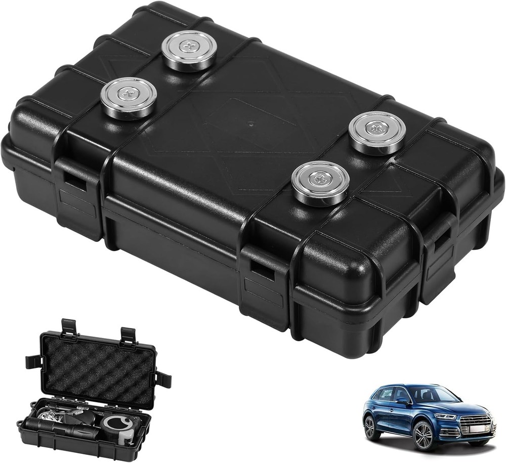 Magnetic Key Box Under Car Vehicles, Hide A Key Magnetic Under Car Key Holder...